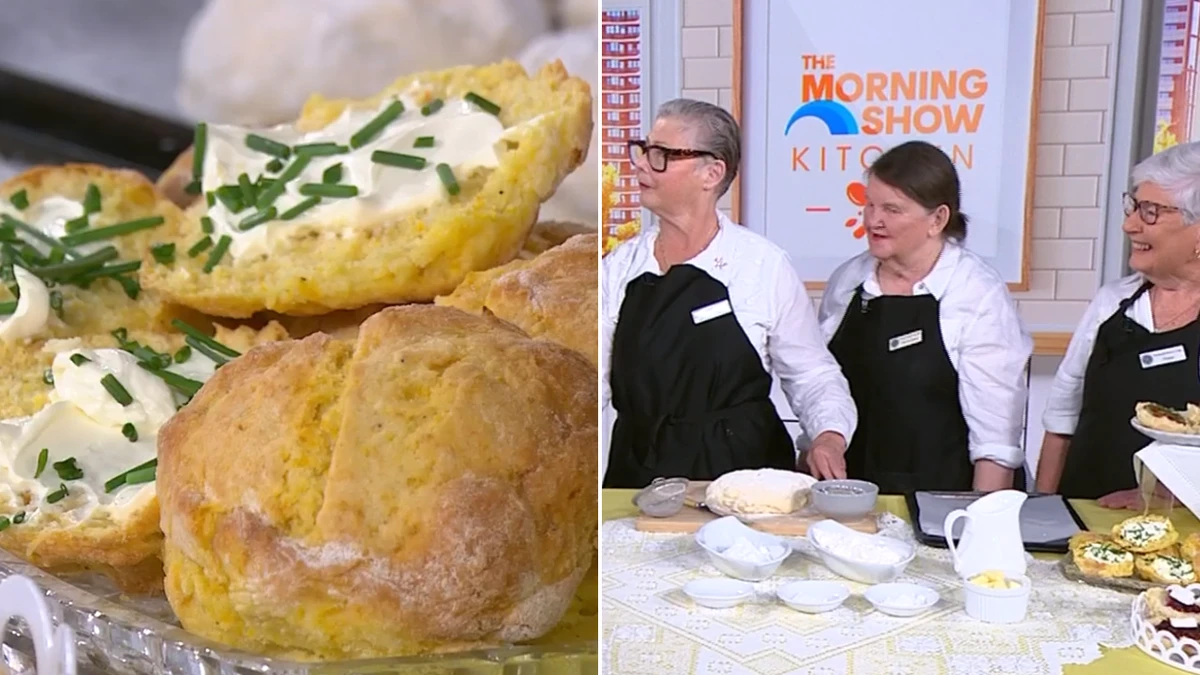 Prize-winning scones at home