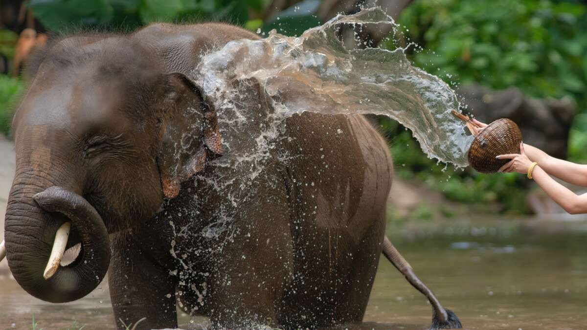 Female tourist dies while bathing a ‘stressed elephant’ in Thailand