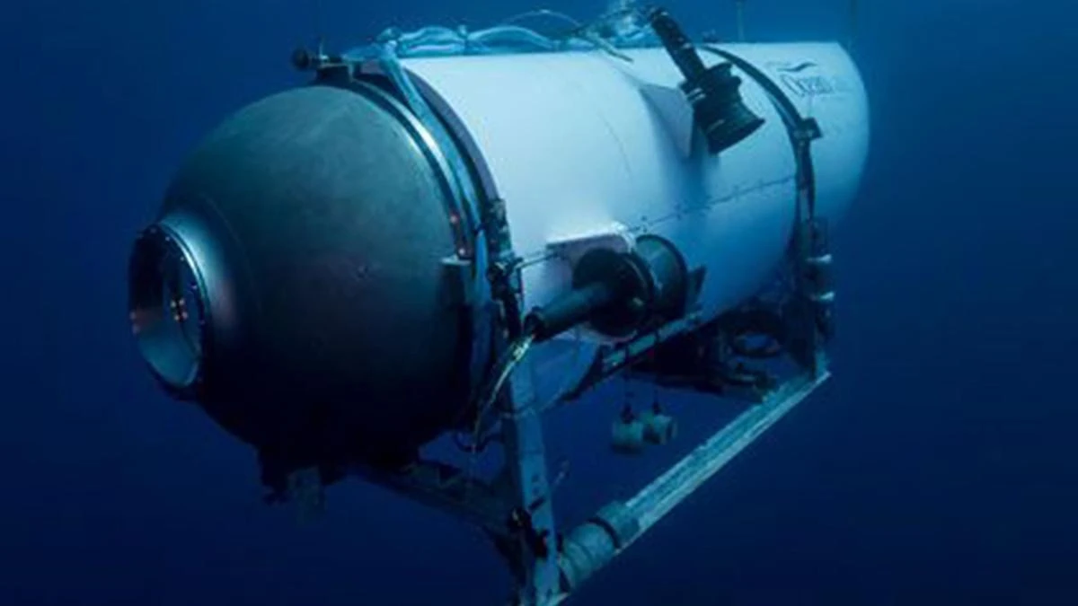 ‘What was that bang?’: Possible moment the Titan submersible imploded caught on camera