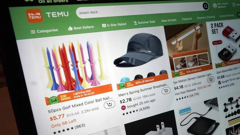 Temu accused of failing to prevent sale of illegal products