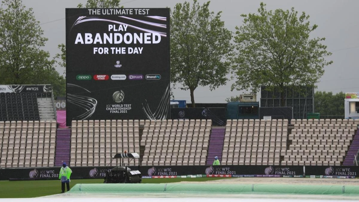 CricketFirst day wash out at NZ-India Test final