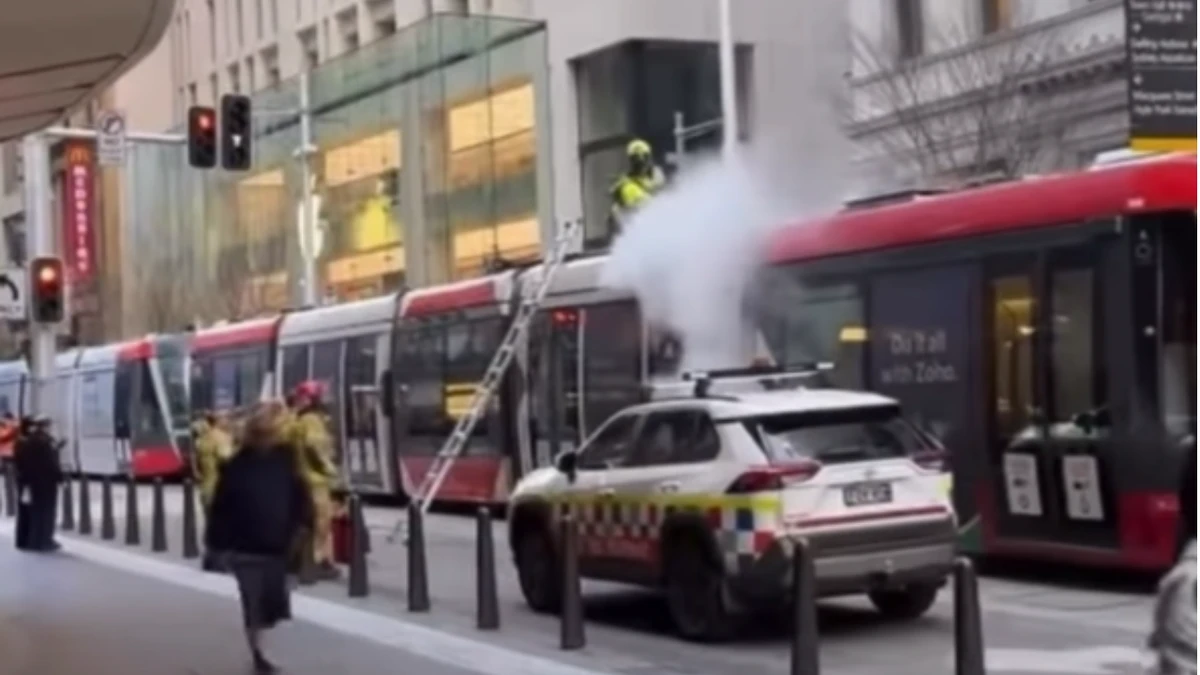 Two tram smoke incidents force Sydney light rail shutdown
