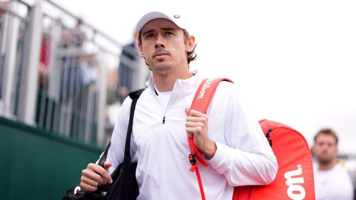 Alex de Minaur’s Wimbledon takes shock twist minutes before match