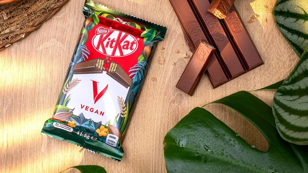 KitKat announces new ‘V’ vegan chocolate bar