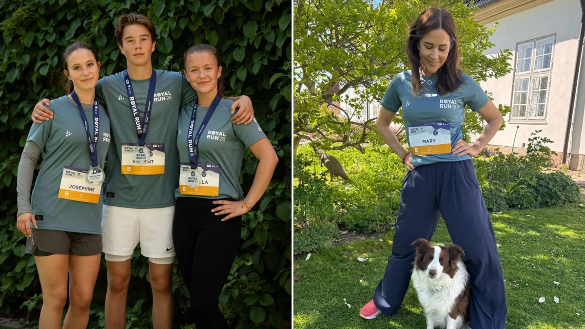 Queen Mary supported by family in first major event after losing dad