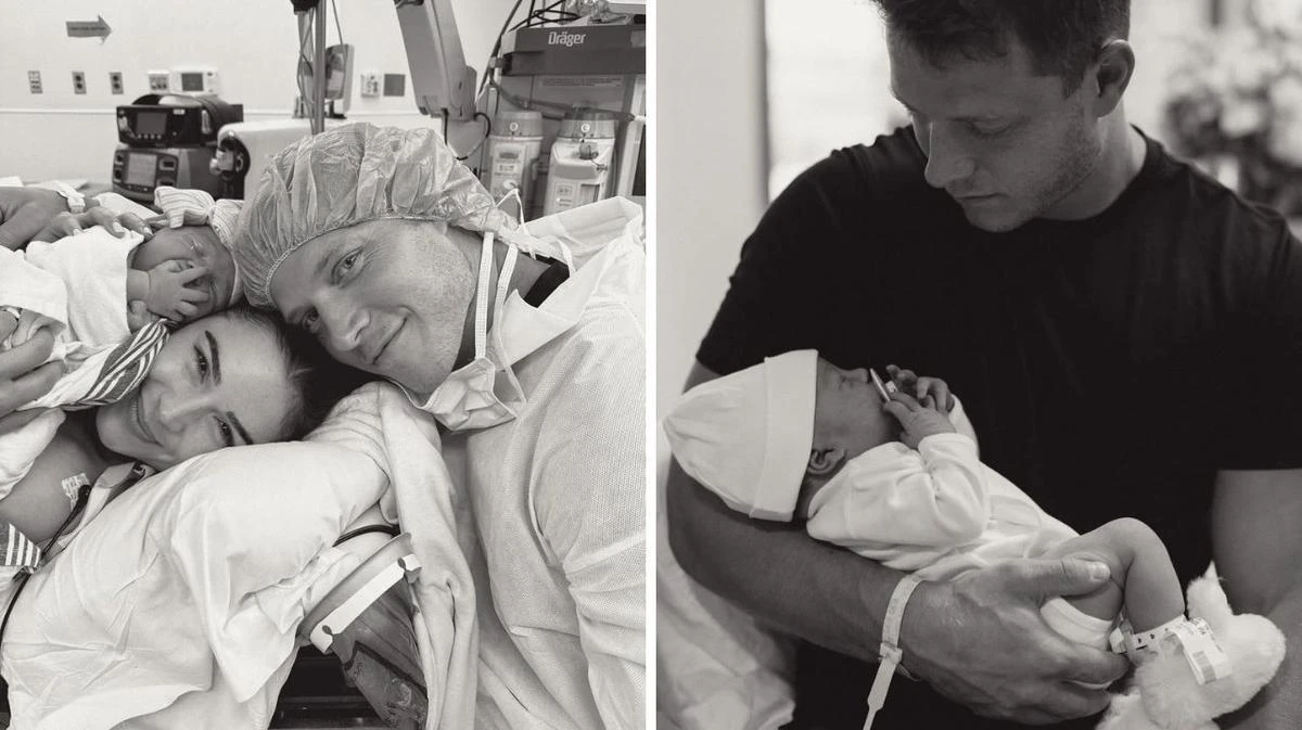 Former Miss Universe and sports superstar welcome first child