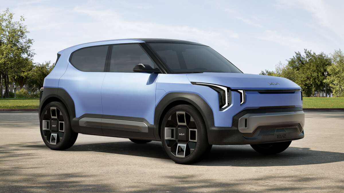 Kia EV2: Funky electric SUV revealed, but Australian launch unlikely