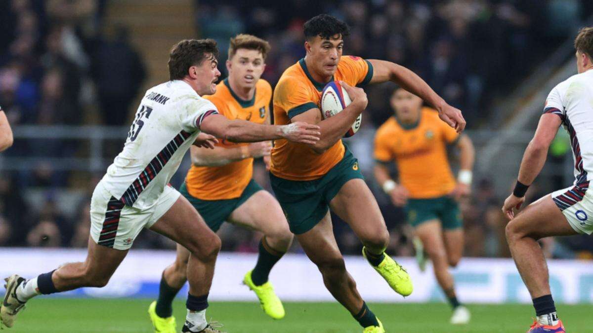 Joseph Suaalii explodes in ‘epic’ Wallabies debut after NRL swap