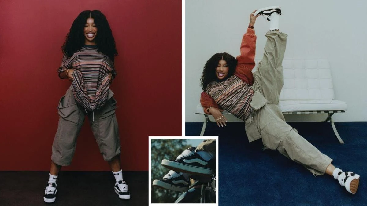 Fans lose their minds as SZA takes over Vans in the hottest fashion collab of the year