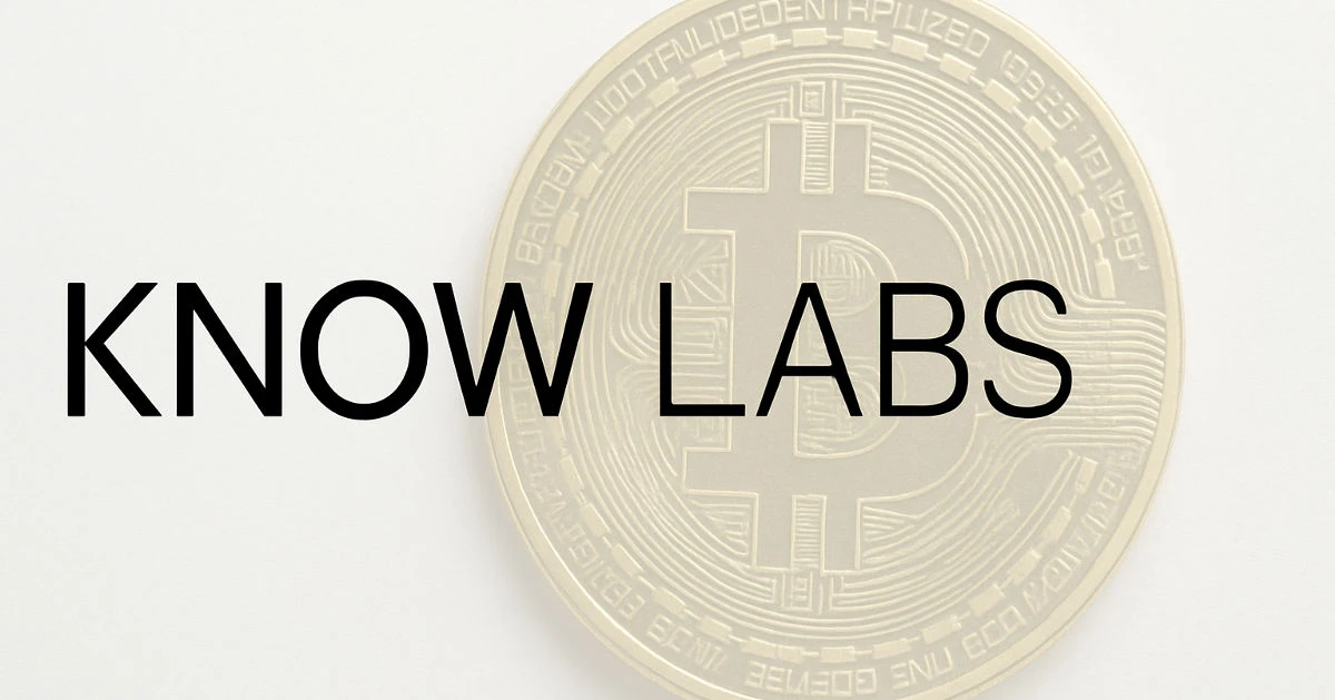 Know Labs, Inc. Announces Adopting a Bitcoin Treasury Strategy, Starting with 1,000 Bitcoin