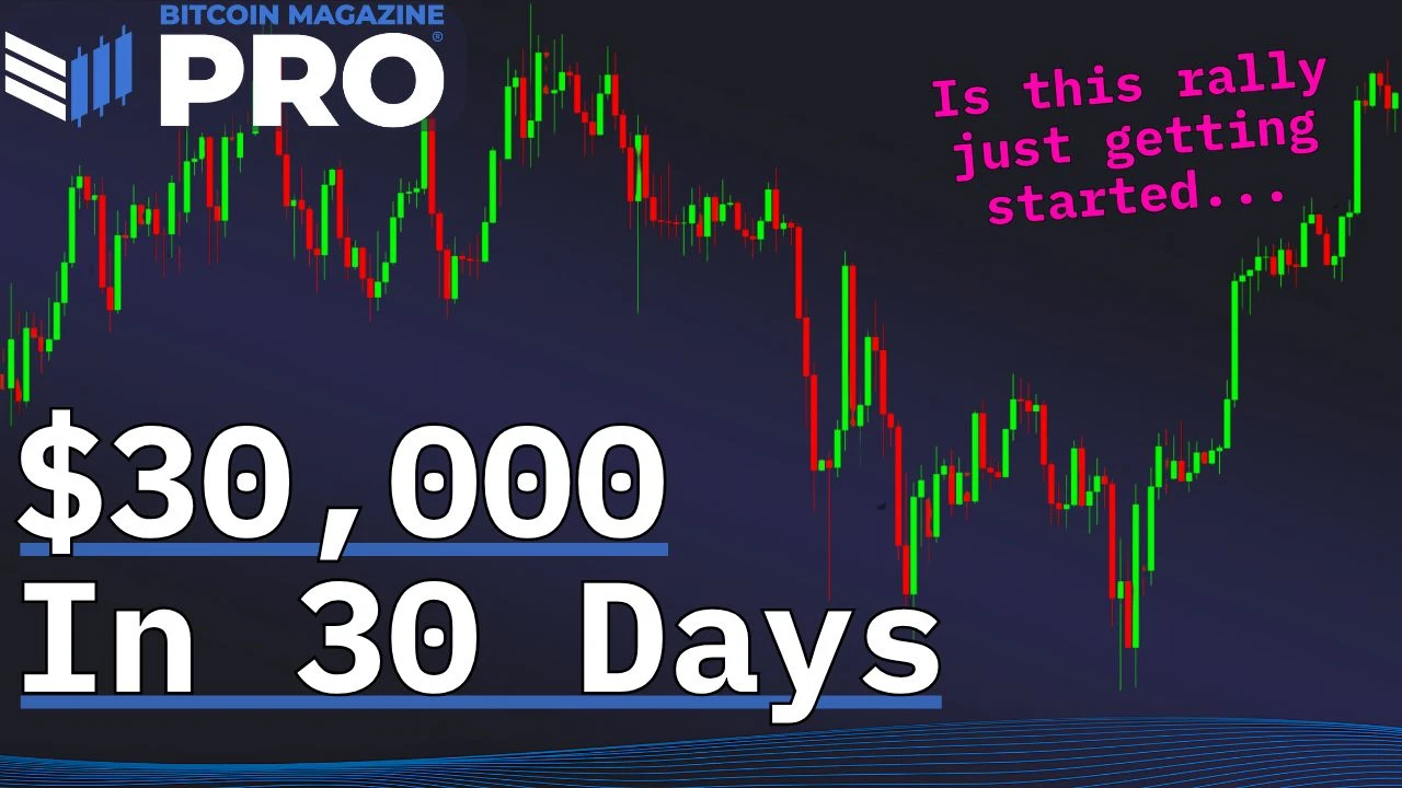 Bitcoin Price Surges $30,000 in 30 Days! What’s Next?