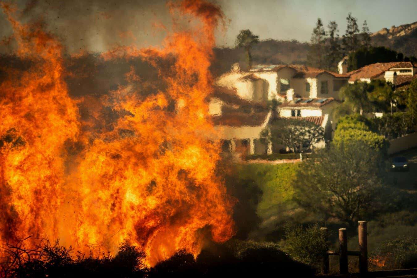 California wildfires fuelled by months of unusual extreme weather