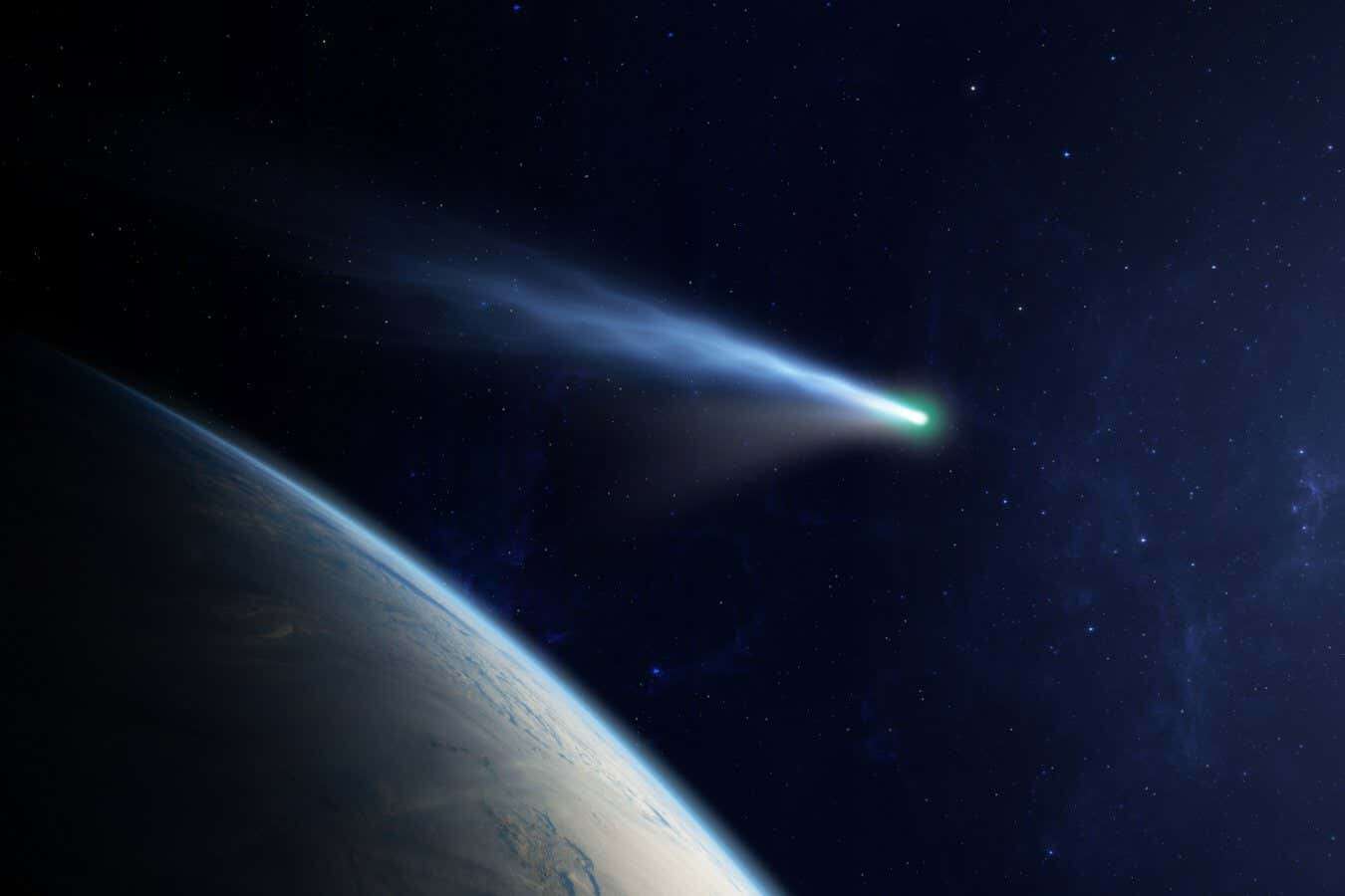 Comets may bring ingredients for life most easily to clustered planets