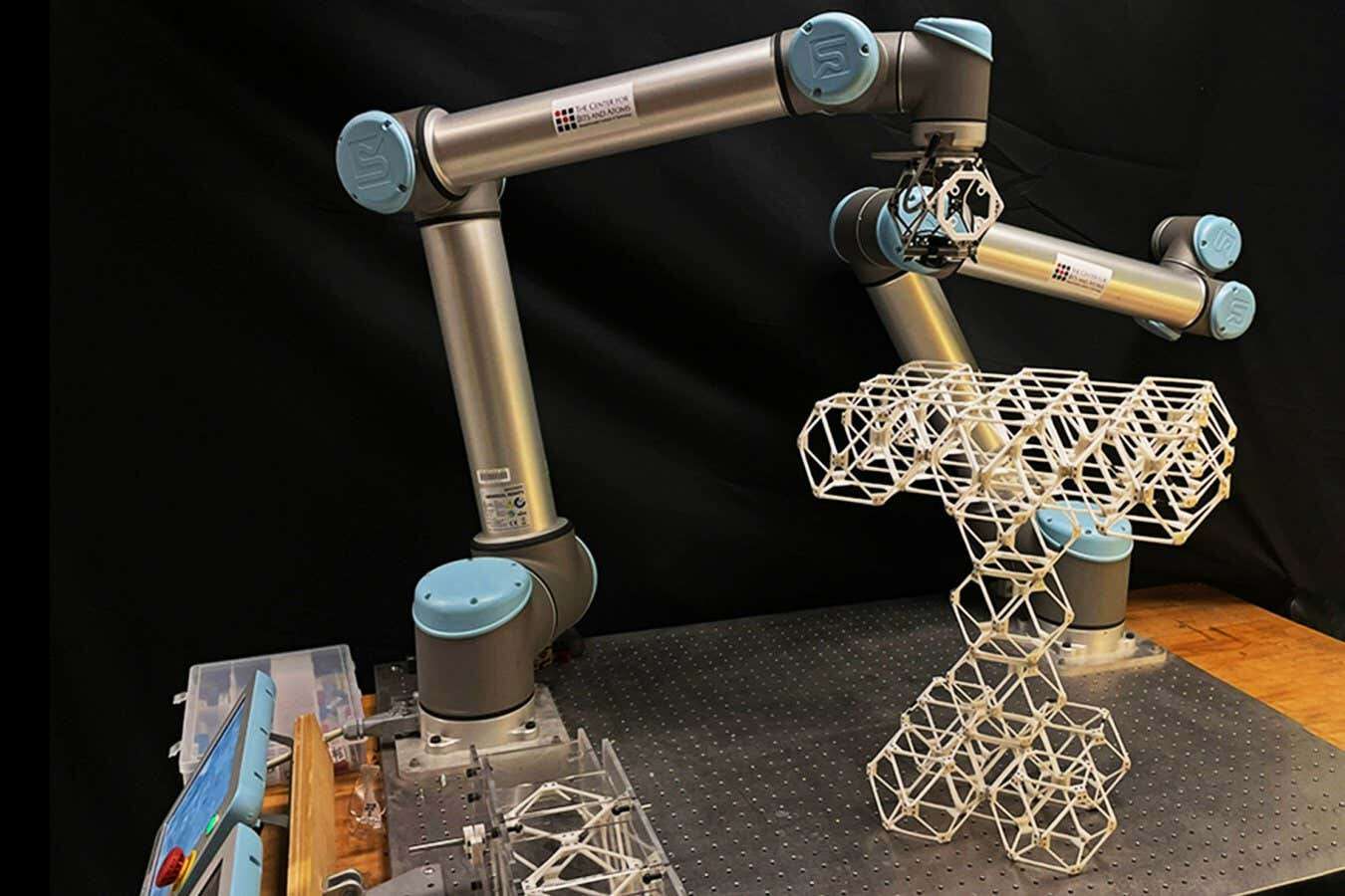 This robot can build anything you ask for out of blocks