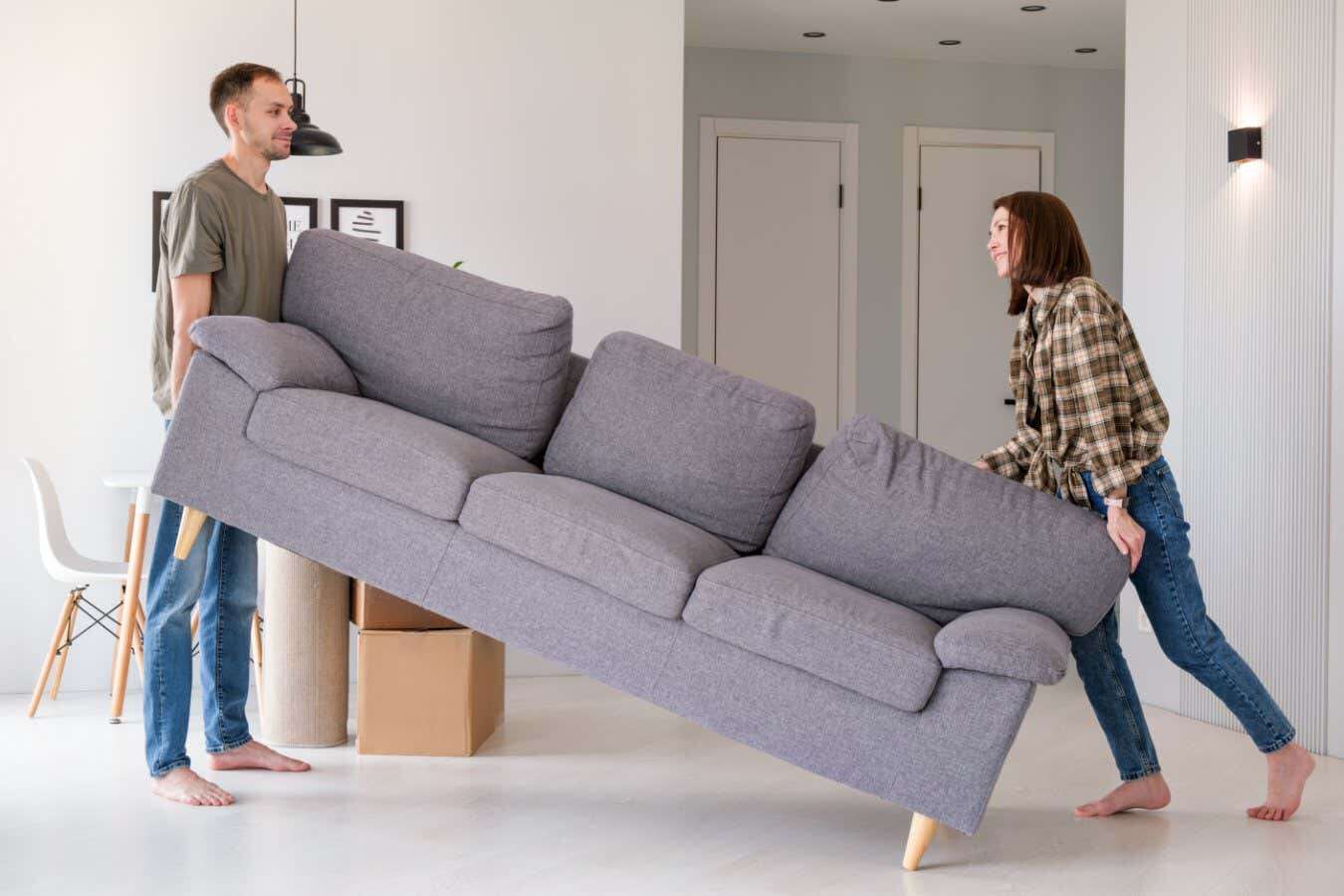 Mathematicians have figured out the best sofa shape for moving around