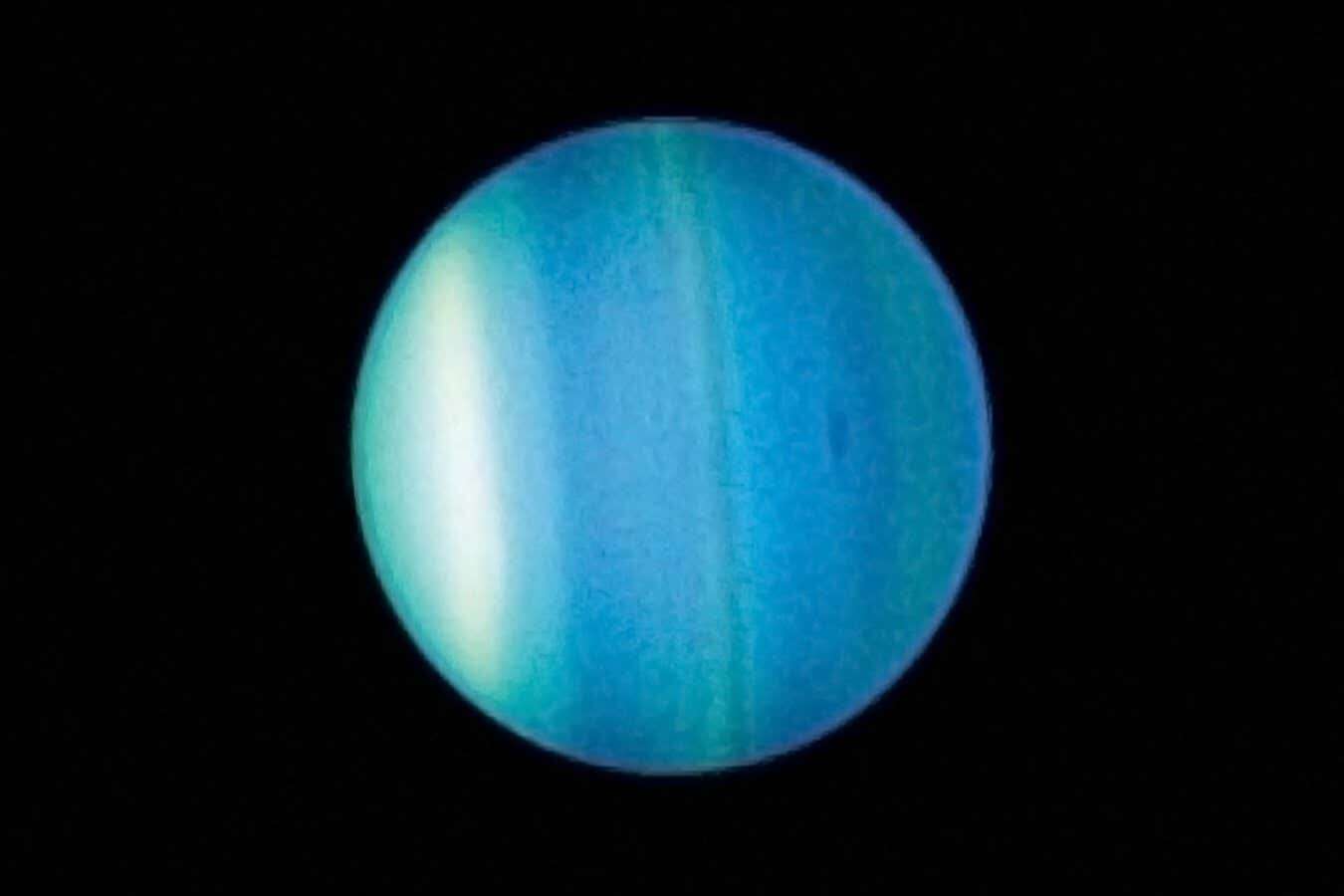 Our only visit to Uranus came at an unusual time for the planet