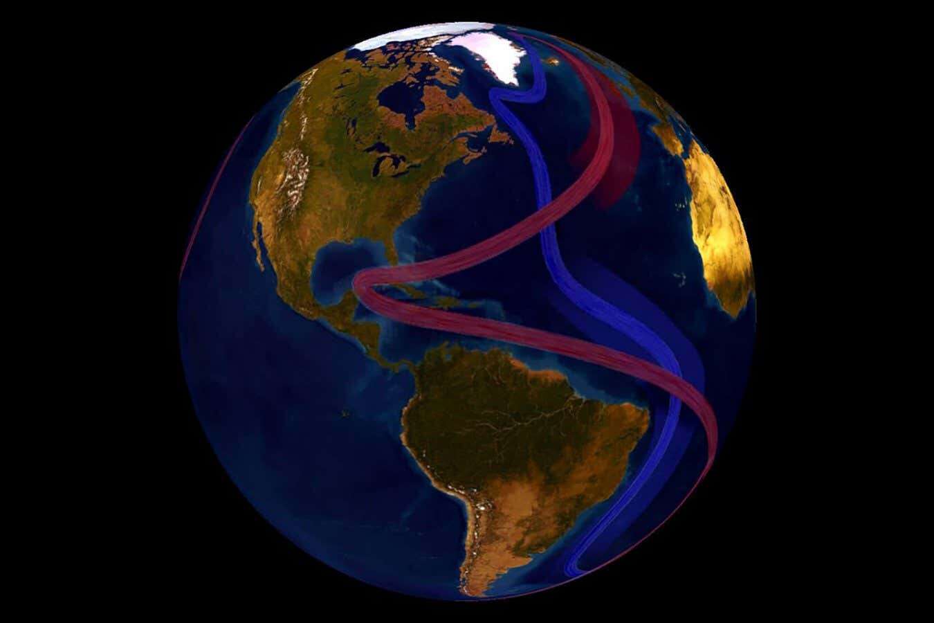 Vital Atlantic Ocean current is already weakening due to melting ice