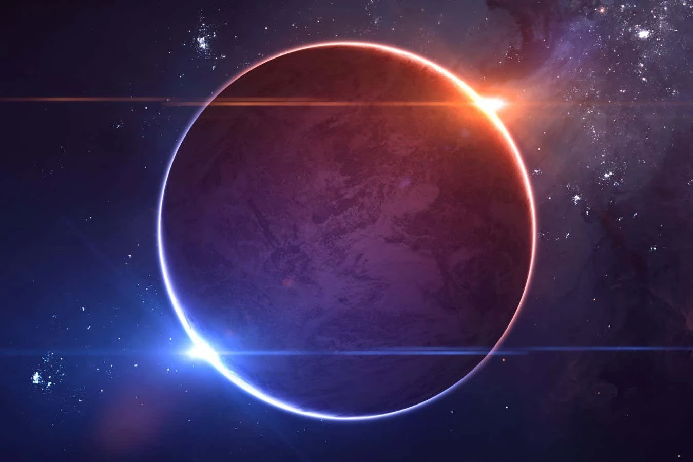 Weird planet is orbiting backwards between two stars