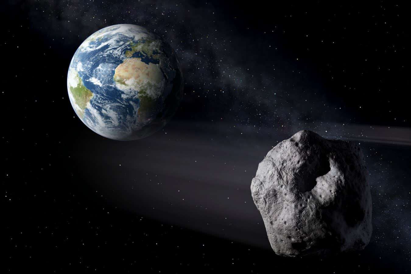 Earth had a temporary mini-moon that was a chunk of the real moon