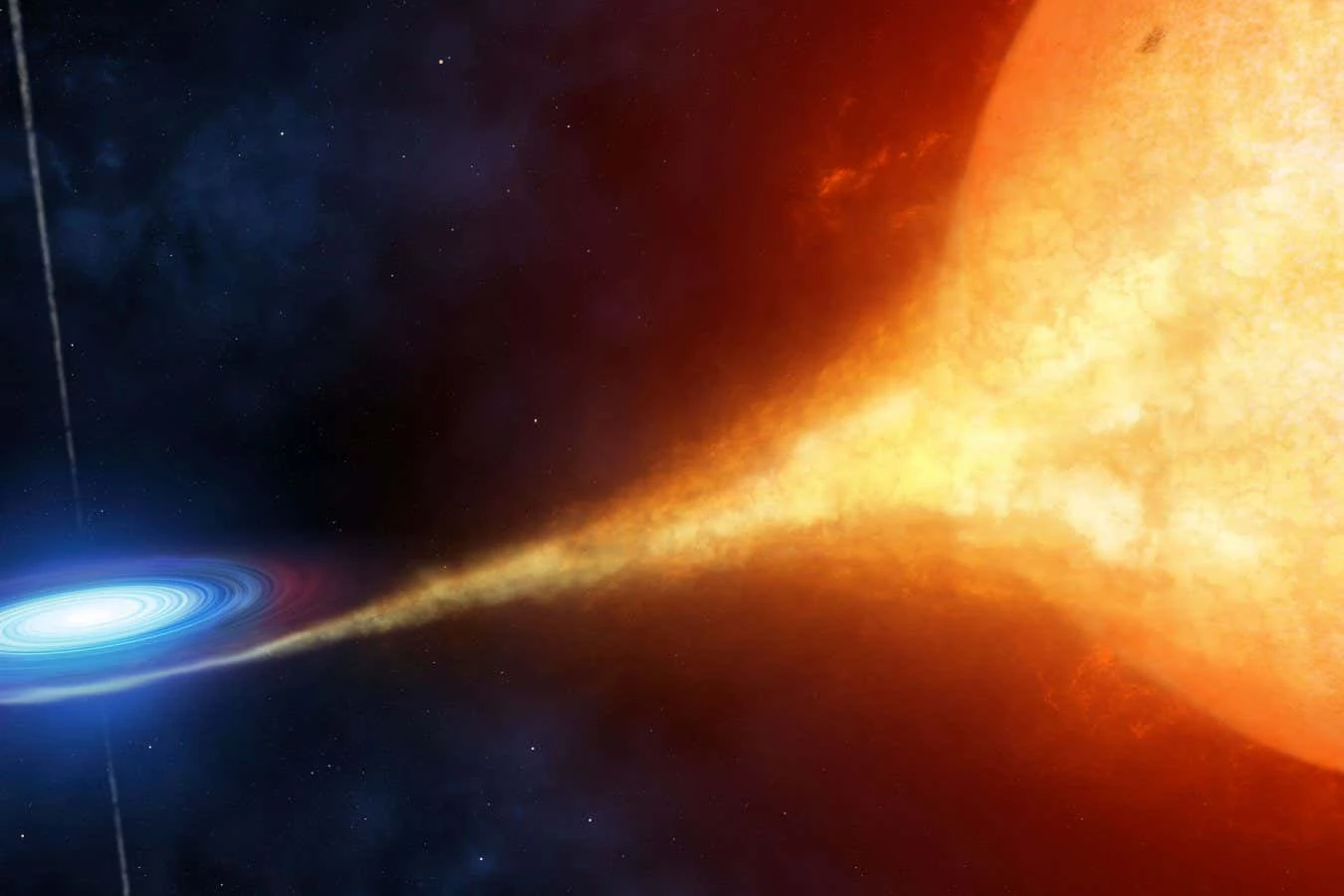 'Unluckiest star' may be trapped in deadly dance with a black hole