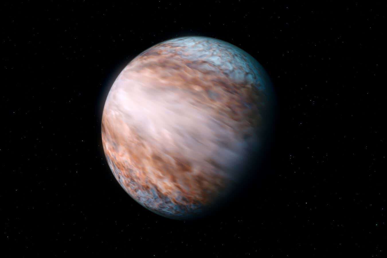 An alien planet has winds that blow at 33,000 kilometres per hour