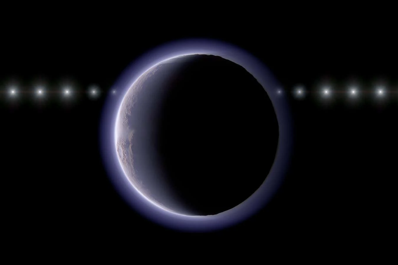 Tiny frozen world unexpectedly appears to have an atmosphere
