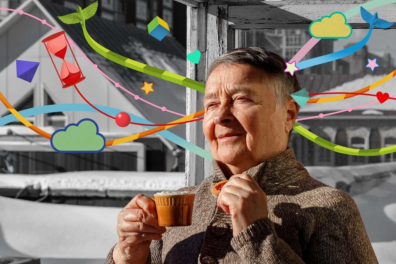 Your imagination doesn’t get worse as you age – but it does change