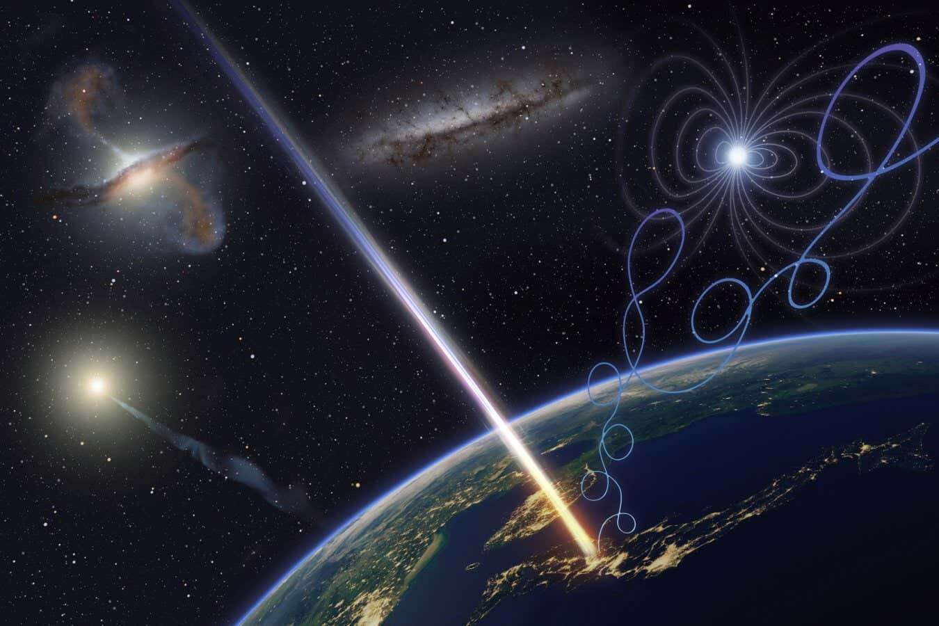 A mysterious, incredibly energetic cosmic ray has smashed into Earth