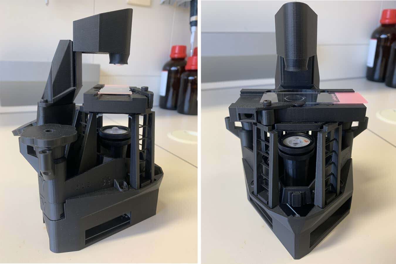 World’s first fully 3D-printed microscope made in under 3 hours