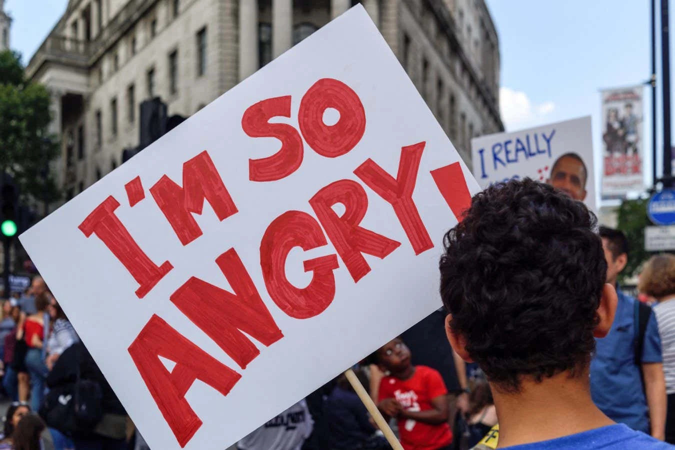 Political anger affects the body differently to other forms of anger