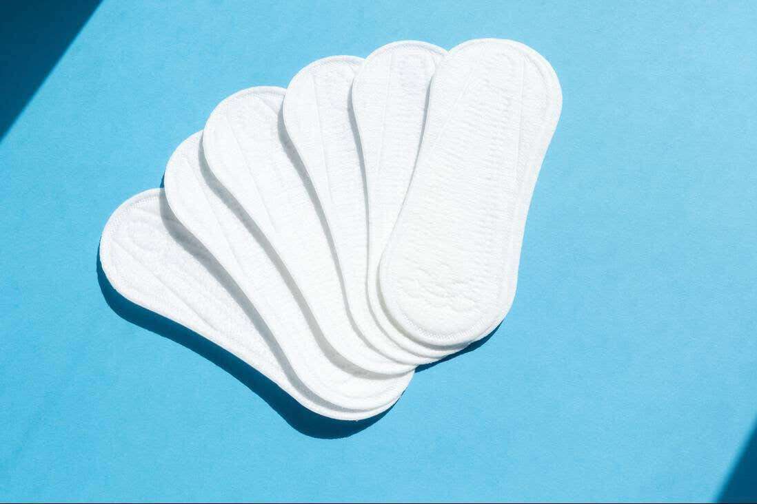 Menstrual pads that turn blood solid could reduce the risk of leaks