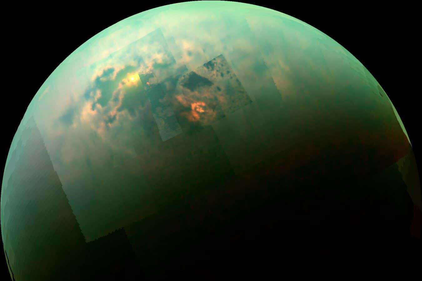 Saturn's moon Titan is experiencing coastal erosion from methane seas