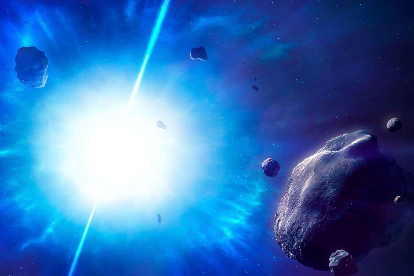 Exploding interstellar space rocks could explain mystery radio flashes