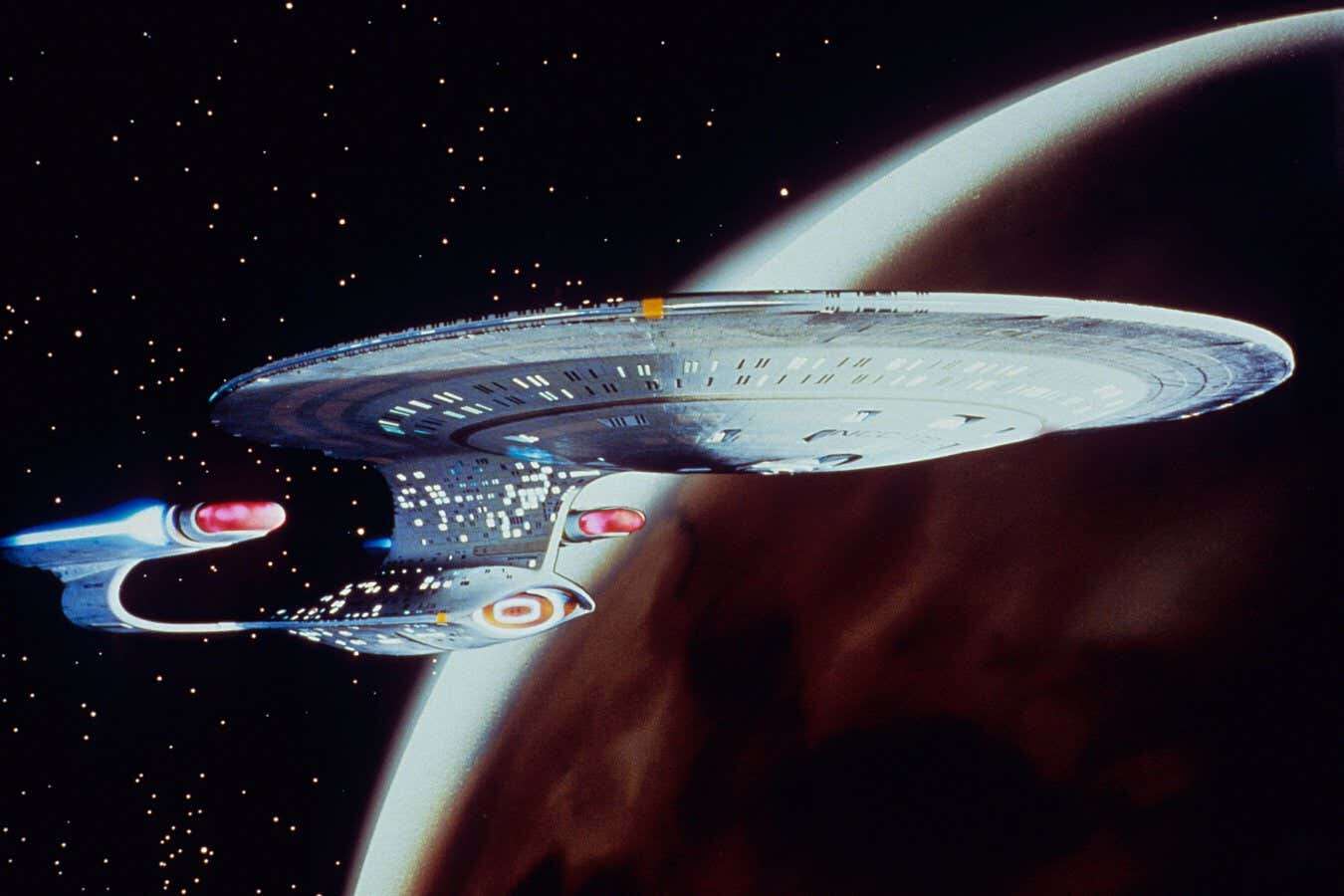 We could detect a malfunctioning warp drive on an alien starship