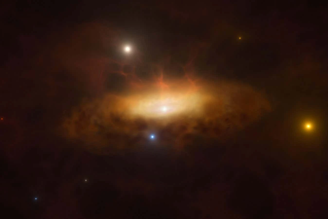 Powerful blasts of X-rays could reveal a black hole waking from sleep