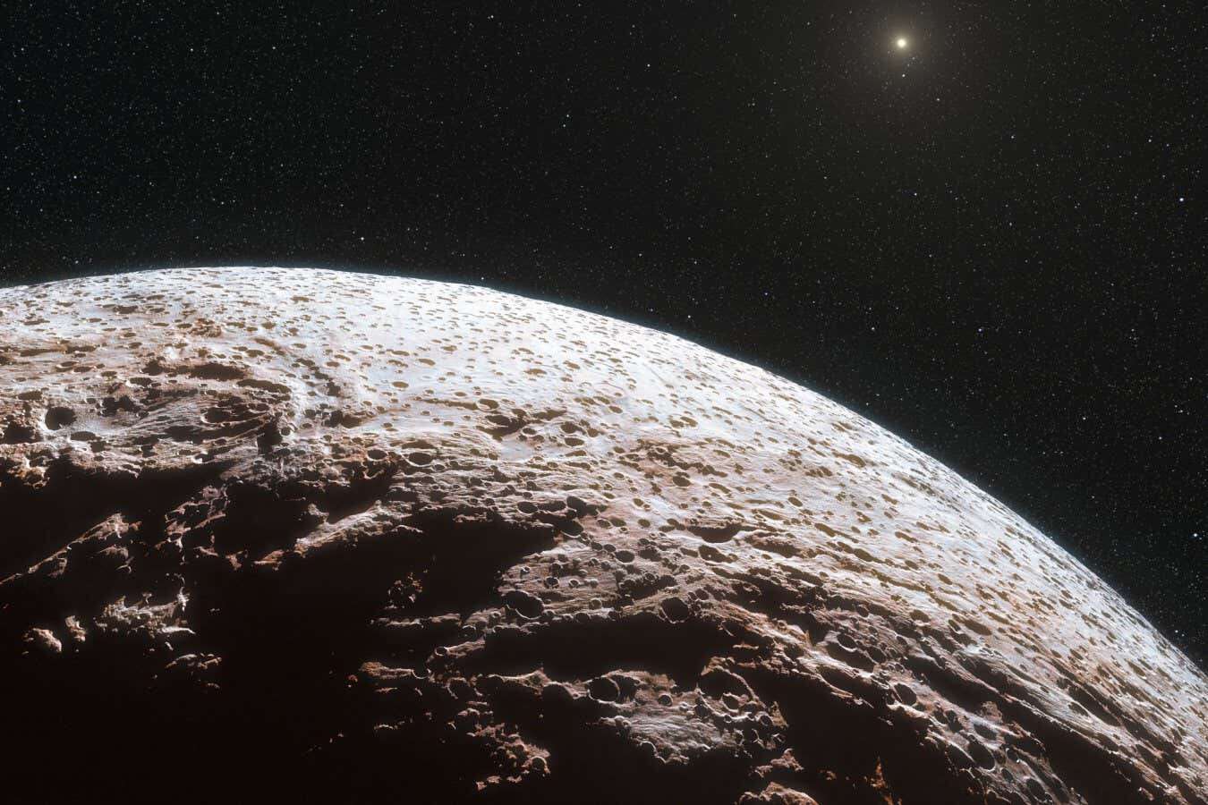 Distant dwarf planet Makemake might have a surprising ice volcano