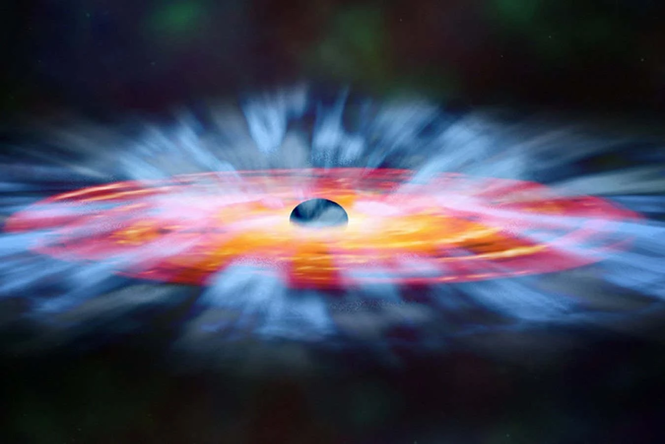 Millions of planets might form around supermassive black holes