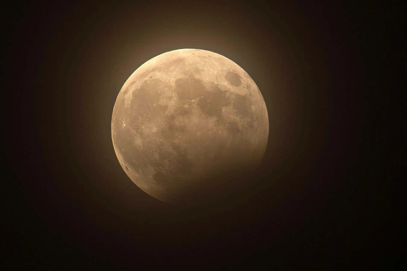 Partial lunar eclipse captured in stunning images around the world