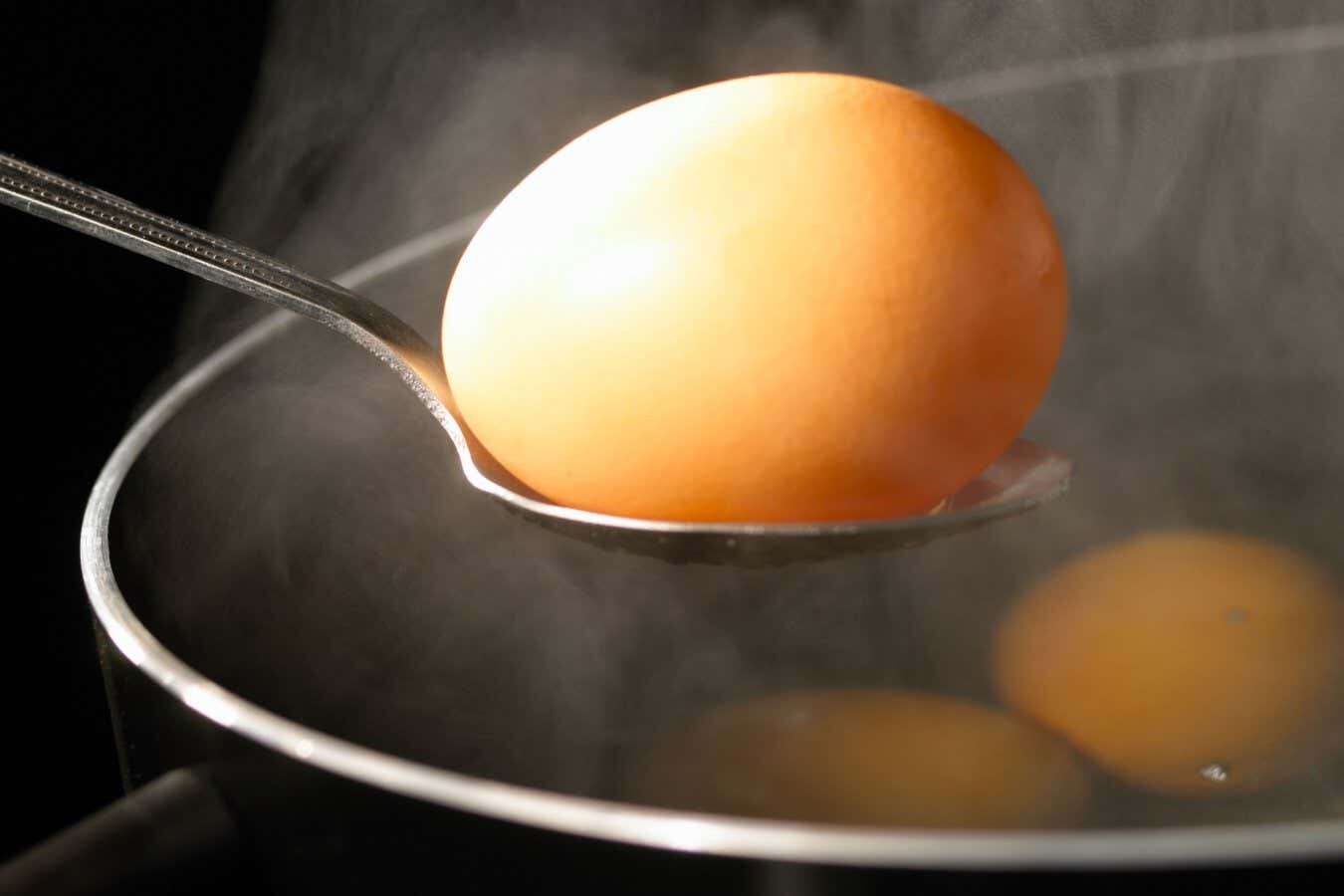 The perfect boiled egg takes more than half an hour to cook