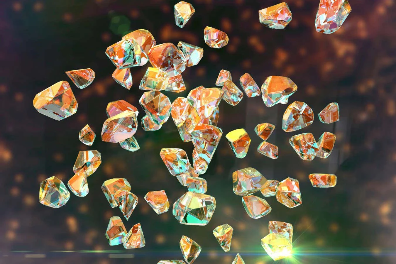 Diamonds are surprisingly elastic when you make them tiny