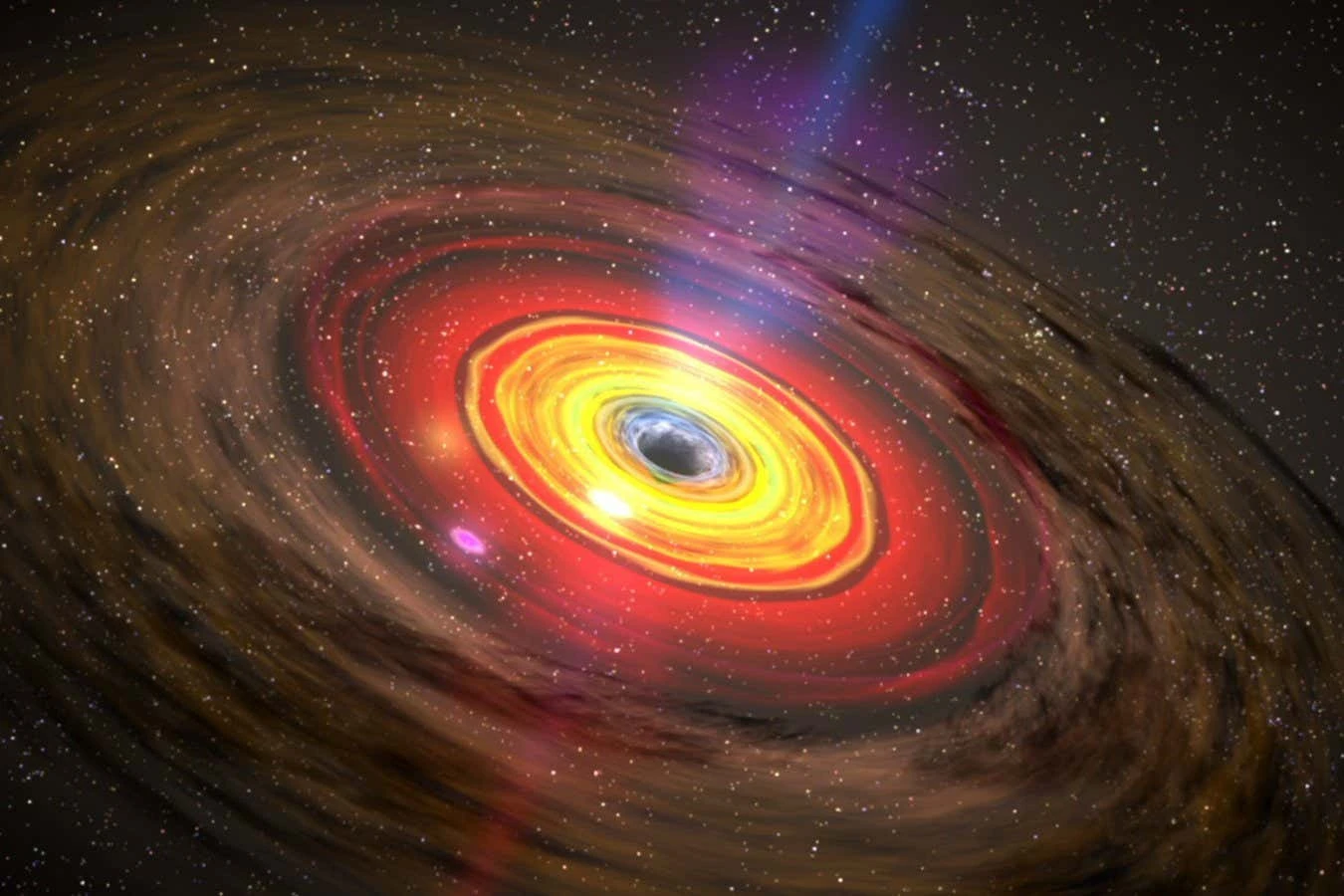 Supermassive black holes may provide a nursery for mini ones to grow