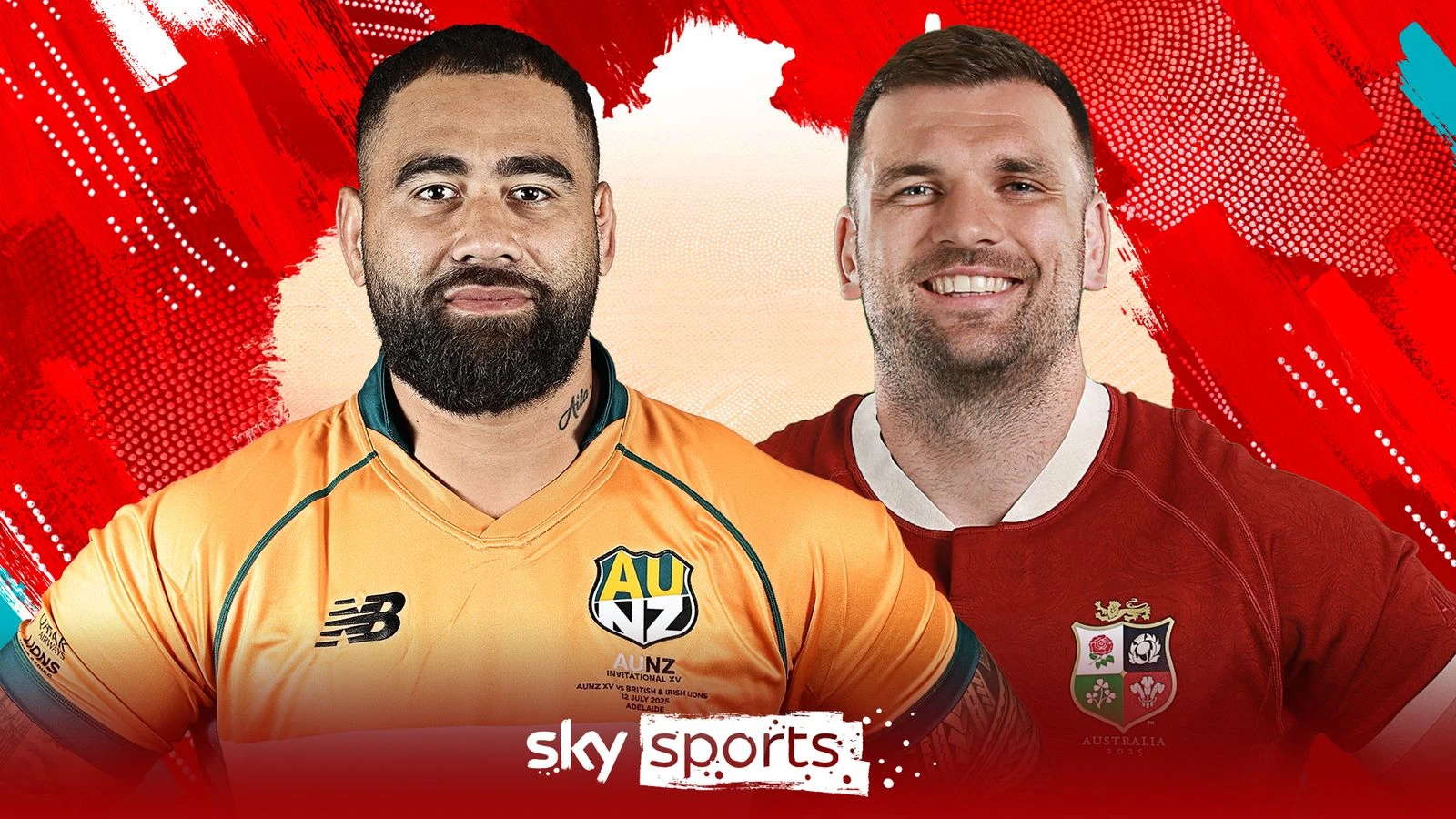 AU-NZ invitational XV vs British and Irish Lions LIVE!