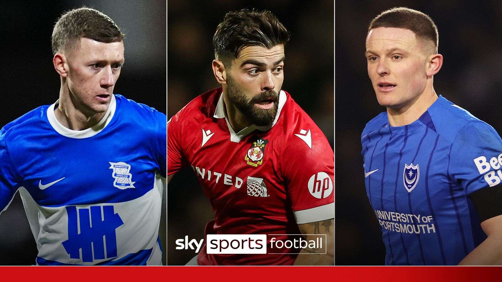 Portsmouth, Birmingham, Wrexham in action | 23 EFL games LIVE on Sky Sports+