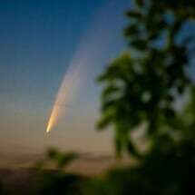 Cometa raro avistado em MG sÃ³ deve ser visto novamente em 600 mil anos