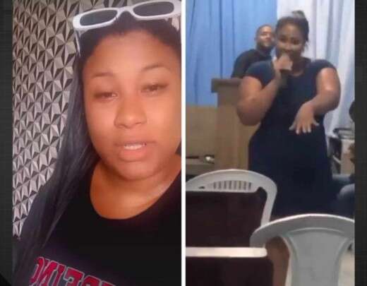 VÃ­deo: mulher expÃµe traiÃ§Ã£o do marido pastor em culto e viraliza