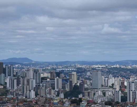 Tempo em BH: Semana comeÃ§a com dia nublado e temperaturas amenas