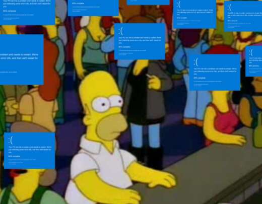 ApagÃ£o da Microsoft: redes sociais nÃ£o perdoam e fazem memes com o Linux