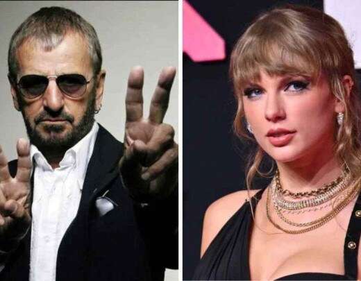 Ringo Starr elogia Taylor Swift: âCoisa mais prÃ³xima da Beatlemaniaâ