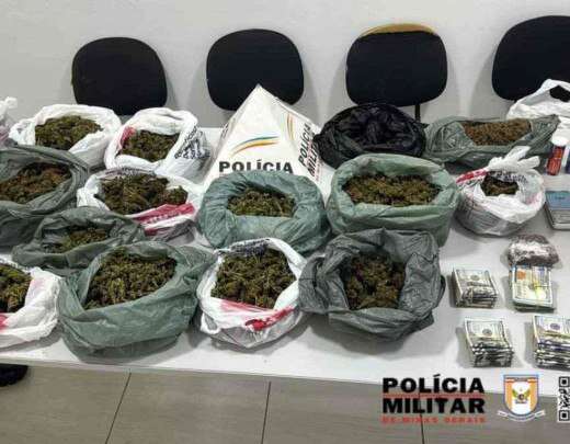 Suspeito de fazer delivery de drogas Ã© preso com mais de 58 mil dÃ³lares