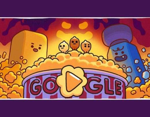 Dia da pipoca: Google lanÃ§a jogo temÃ¡tico em comemoraÃ§Ã£o